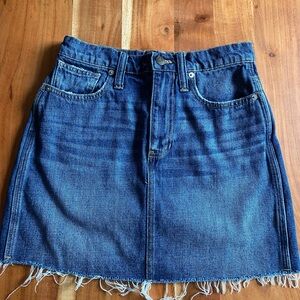 Madewell Denim Blue Skirt